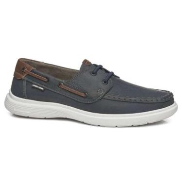 Imagem de Mocassim Pegada Sider - Masculino, Blue, Conhaque, 42