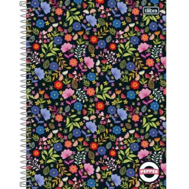 Imagem de Caderno 10 matérias 160folhas Pepper Tilibra - Tilibra 