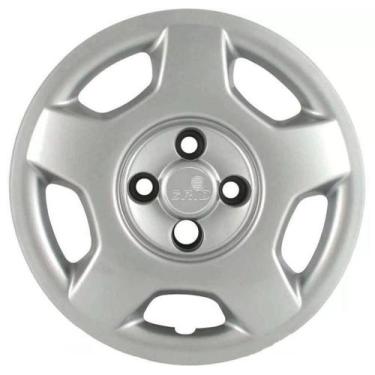 Imagem de Calota Grid Aro 14 Prata Gm Corsa Hatch Sedan 2004 em diante Unidade