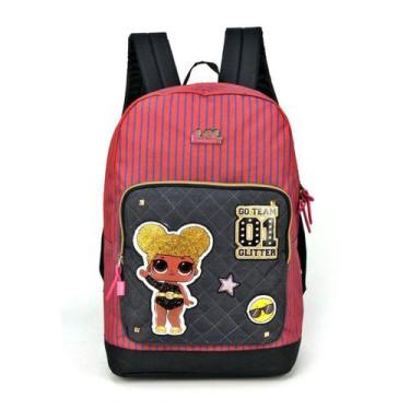 Imagem de Mochila Juvenil Lol MS45816LO, Vinho