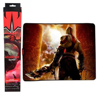 Imagem de Mouse Pad Gamer Grande KNUP, 420x320mm Superficíe Têxtil Antiderrapant