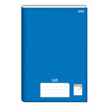 Imagem de Caderno Brochura 1/4 Capa Dura Caligrafia Azul 96Fls 05/Pt Stiff Fsc