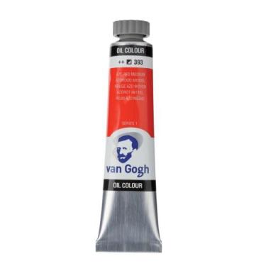 Imagem de Tinta Óleo 20 Ml Talens Van Gogh Serie 1 Azo Red Medium 393, 20ML