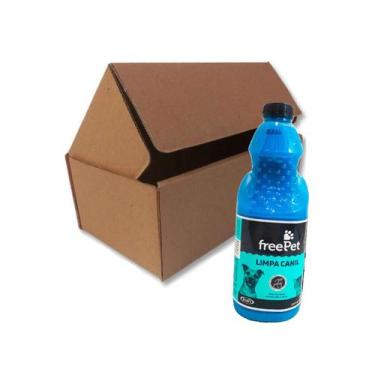 Imagem de Detergente Free Pet Limpa Canil 2 Litros Kit 6 - Start, Detergente Fre