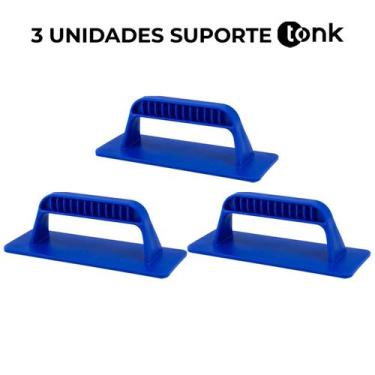 Imagem de 3 Suporte Para Fibra Manual Limpa Tudo Prático Tonk