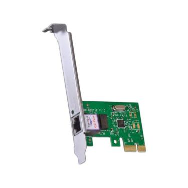 Imagem de Placa de Rede PCI-e PRV1000E 10-100-1000 Mbps com Suporte Low Profile e WOL Vinik