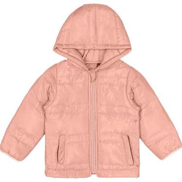 Imagem de Jaqueta Infantil Nylon Kyly 207944, 14, Rosa
