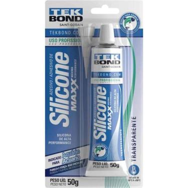 Imagem de Cola silic.aquario trans. 50g tekbond