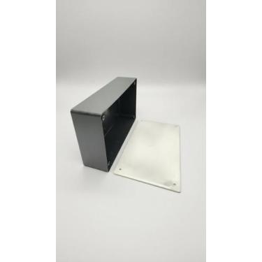 Imagem de Caixa Plástica Preta com Tampa 191x112x52mm - Congratulations Store