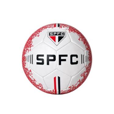 Imagem de Bola De Futebol São Paulo Sportcom Símbolo Oficial Tamanho:5Cor:Branco