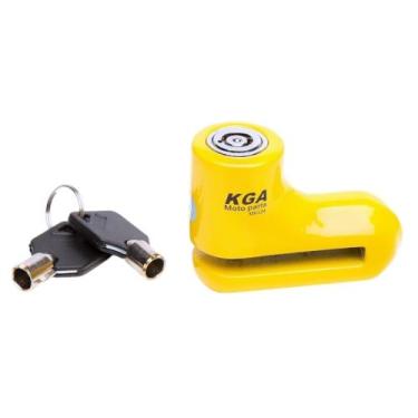 Imagem de Trava Disco Media Kga Amarelo - KGA Moto Parts