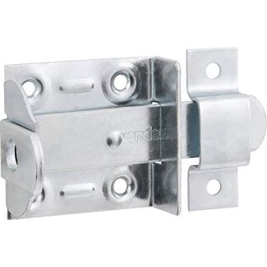 Imagem de Vonder, Fecho Chato Com Porta-Cadeado 2" - 50,8 Mm, Zincado, Encartelado.