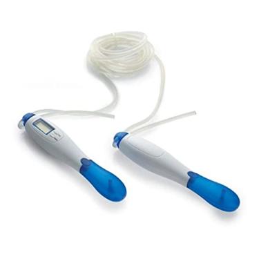 Imagem de Corda de Pular Contagem Automática P/ Crossfit e Exercícios (Azul)