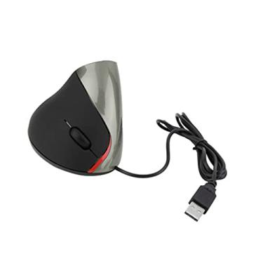 Imagem de Mouse universal 1600DPI USB2.0 com 5 botões em pé com fio para PC/computador acessório periféricos para computador