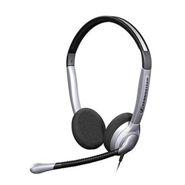 Imagem de Sennheiser Fone de ouvido SH 350 Binaural com microfone, prata