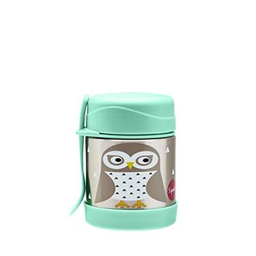Imagem de 3 Sprouts 3Sprouts Pote Térmico Inox Com Talher Coruja