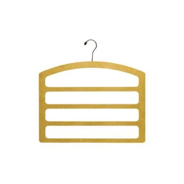 Imagem de Cabide Calça 4 Lugares Mdf Reforçado