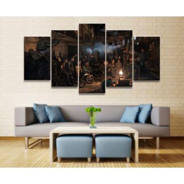 Imagem de Quadro Decorativos Jogos Walpaper com 5 peças 130x65 14