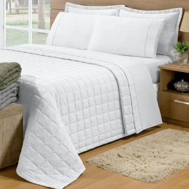 Imagem de Cobre Leito Soft Solteiro Branco