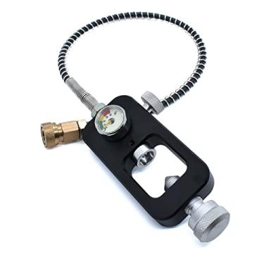 Imagem de TUXING Estação de recarga de armas de ar airsoft pcp para encher tanques de ar de um cilindro de mergulho 4500 psi acessórios de paintball 1 peça