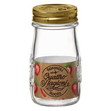 Imagem de BORMIOLI ROCCO QSTAGIONI GARRAFA 12x7x7cm 200ml VIDRO TRANSP TAMPA METAL