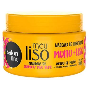 Imagem de Máscara De Hidratação Salon Line Meu Liso Muito + Liso Amido De Milho