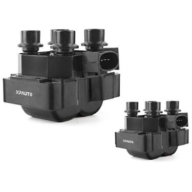 Imagem de NPAUTO Pacote de bobina de ignição compatível com 4.6 5.0 V8 1997 1998 1999 Ford F150 Ranger Expedition Explorer Crown Victoria, Lincoln Town Car Mark VIII, Mercury Mountaineer, conjunto de 2