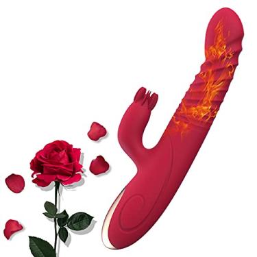Imagem de Vibradoris Feminino G Spot Rabbit Vibradores com Função de Aquecimento