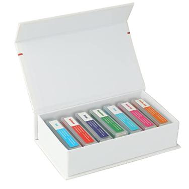 Imagem de Tingpai 35 peças de espécimes de microscópio colorido espécimes biológicos Slides pr es e secundários presentes