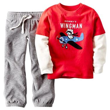 Imagem de Carter's Conjunto de 2 peças para bebês meninos - Wingman - 9 meses, Wingman, 9 Meses