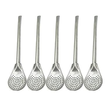 Imagem de Kit 5 Bombas Lisa para Terere e Chimarrão