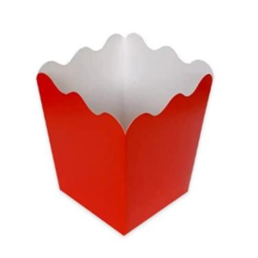 Imagem de Cachepo Vermelho Com 8 Plac