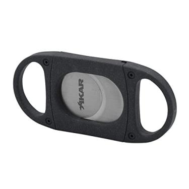 Imagem de Cortador charutos XIKAR X8 lâmina dupla resina prata