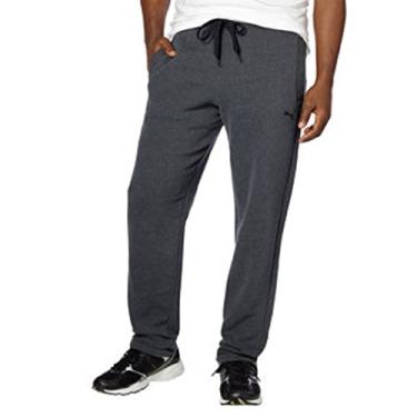Imagem de Calça de lã masculina Puma Athletic, Reta, Cinza, Large