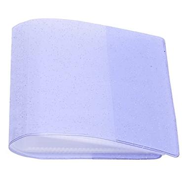 Imagem de Álbum de livro para para Mini, álbum de fotos de 3 polegadas de 64 bolsos Material de PVC resistente para Mini Series para fotos(Roxa)