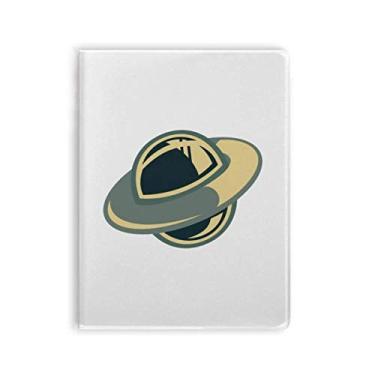 Imagem de Diário de capa macia para notebook de monstro alienígena do universo