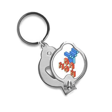 Imagem de Cortador de unhas de dedo moderno Monday Good Day Work Art Deco, cortador de aço inoxidável