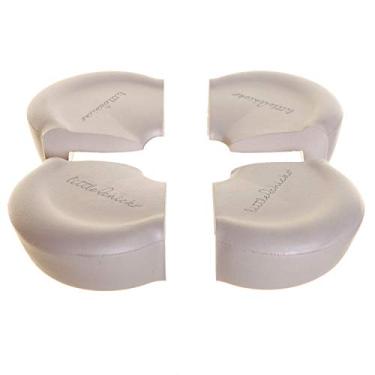 Imagem de Little Chicks Protetor de almofadas de canto extra grande macio – Protetores de canto de mesa – Pacote com 4 – Modelo CK033