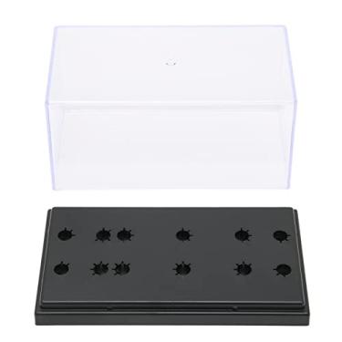 Imagem de Headshell case Cartucho de Phono toca-discos Cabeça de fonógrafo Caixa de armazenamento de cabeça de fonógrafo de alta qualidade Caixa de amostra de exibição de rack de agulha longa