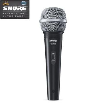 Imagem de Microfone Multifuncional De Mão Com Fio Sv-100 - Shure