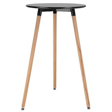 Imagem de Loft7, Mesa alta bar bistro gourmet Eames Leda pé palito