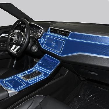 Imagem de LAVIYE Interior do carro navegador GPS console central transparente PPF-TPU película protetora Anti-risco Filme de reparo, para Fencon ix5 2019-2023