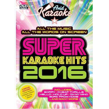 Imagem de Super Karaoke Hits 2016 [DVD]