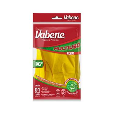 Imagem de Vabene Luva Multiuso Limp.Leve Flex Amarela Tam.Gg