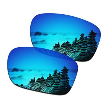 Imagem de SmartVLT Lentes de substituição unissex azul gelo para óculos de sol Ray-Ban Liteforce RB4195 52 mm