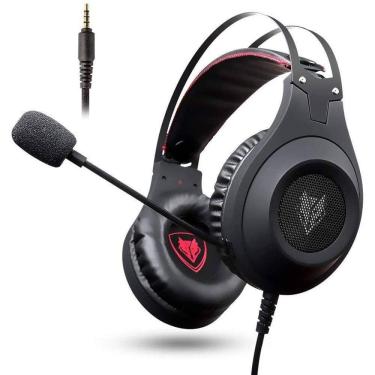 Imagem de Fones de ouvido Headband Gamer com microfone estéreo HD