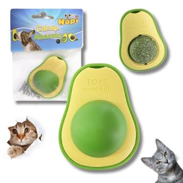 Imagem de Catnip Brinquedo Interativo Brinquedos para Gato Gatos Abacate Erva Natural de Lamber