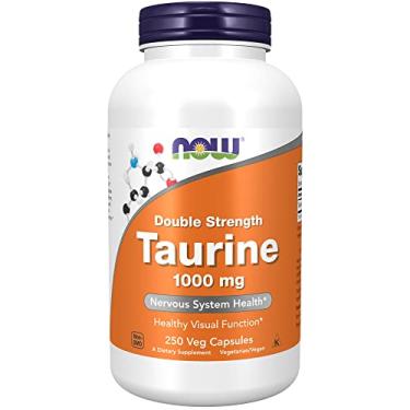 Imagem de NOW Foods - Taurina Potência Dupla 1000 mg. - 250 Cápsulas