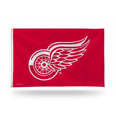 Imagem de Bandeira da NHL Detroit Red Wings 90 cm x 150 cm com ilhós