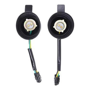 Imagem de Soquetes de farol do lado direito e esquerdo para Yamaha Raptor 700 2006-2015, Raptor 350 2004-2014, Raptor 250 2008-2013, YFZ450 2004-2015, Wolverine 450 2006-2010